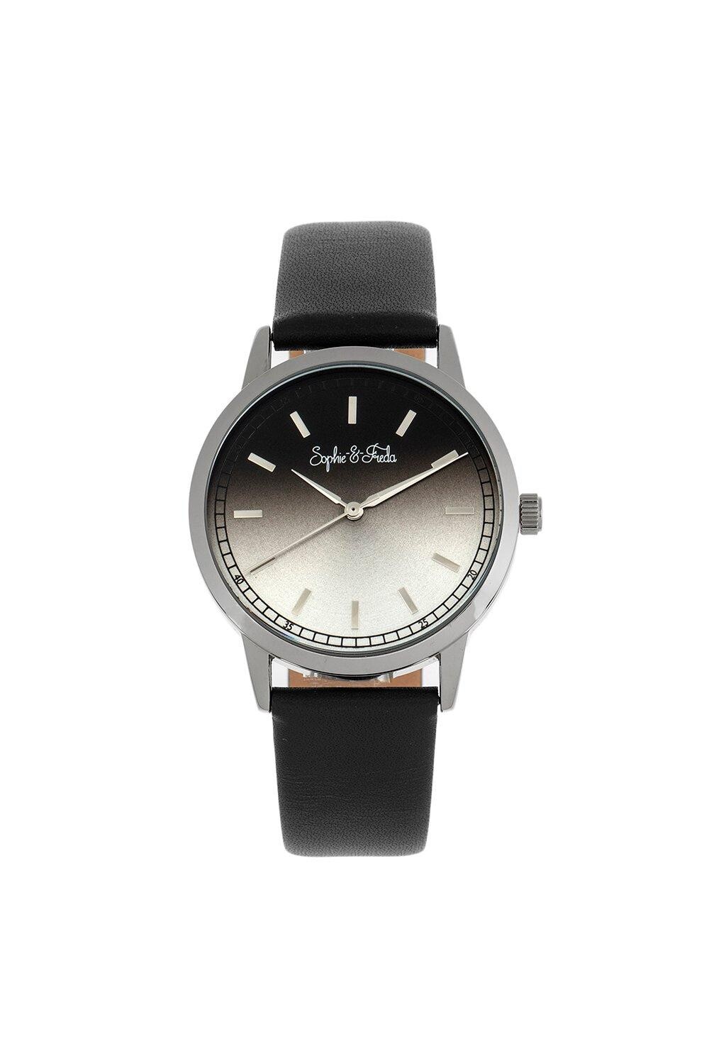 Часы Сан-Диего с кожаным ремешком Sophie and Freda, черный
Часы Сан-Диего с кожаным ремешком Sophie and Freda, черный