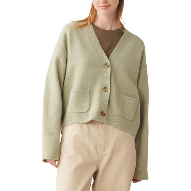 Дубль Свитер женский светло-зеленый Uniqlo 
Дубль Свитер женский светло-зеленый Uniqlo