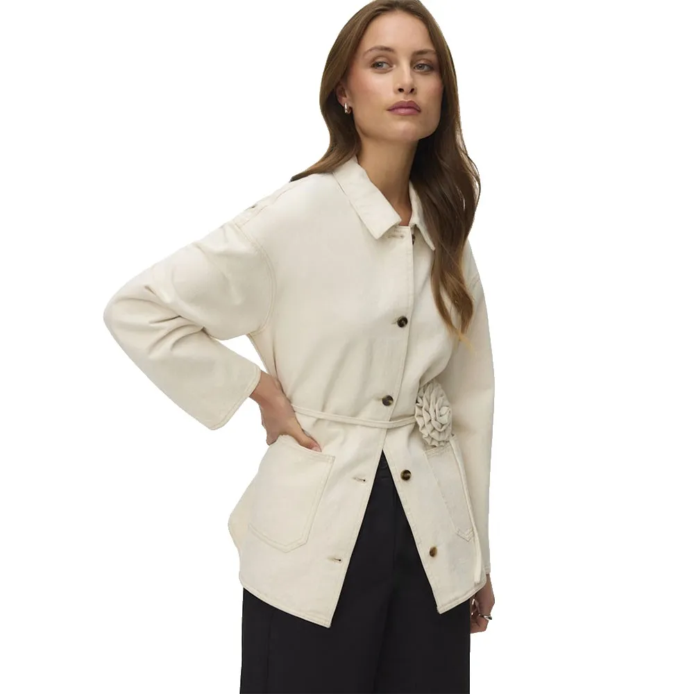 Джинсовая куртка Vero Moda Sazzy, бежевый
Джинсовая куртка Vero Moda Sazzy, бежевый