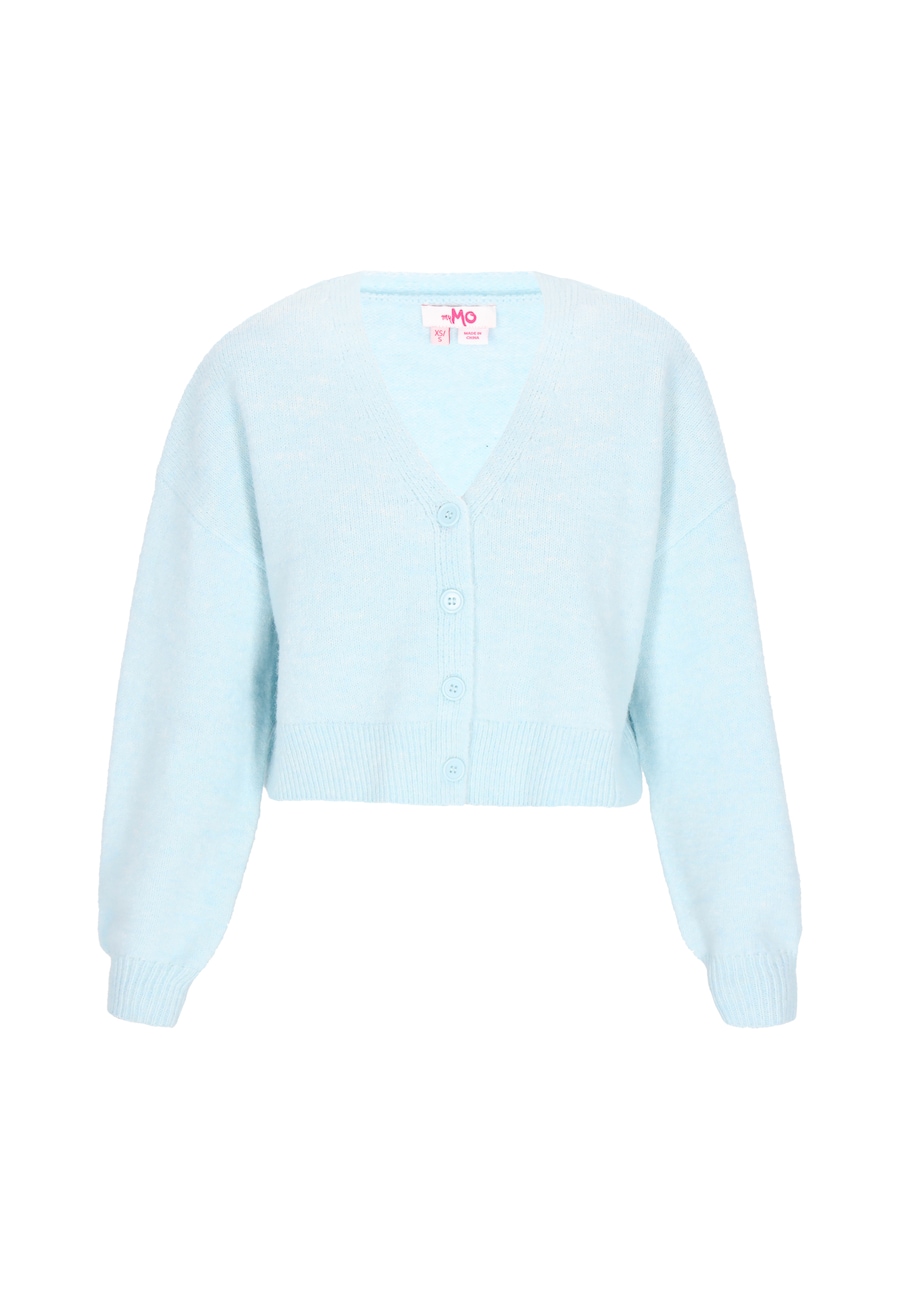 Вязаный кардиган MYMO Young Fashion, светло-голубой
Вязаный кардиган MYMO Young Fashion, светло-голубой