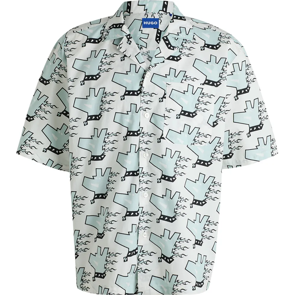 Рубашка с коротким рукавом HUGO BLUE Eligino 10270824, зеленый
Рубашка с коротким рукавом HUGO BLUE Eligino 10270824, зеленый