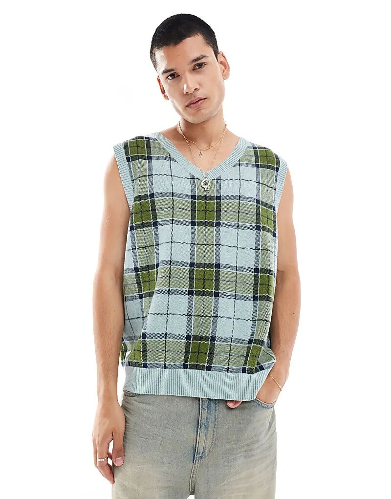 Кардиган Vans Almondwood Checkered в сером и зеленом цветах
Кардиган Vans Almondwood Checkered в сером и зеленом цветах