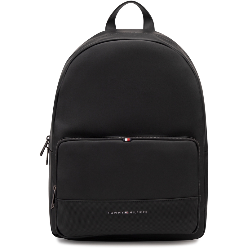 Tommy Hilfiger Искусственная кожа Рюкзак Большой Мужской Черный, Black BDS 
Tommy Hilfiger Искусственная кожа Рюкзак Большой Мужской Черный, Black BDS