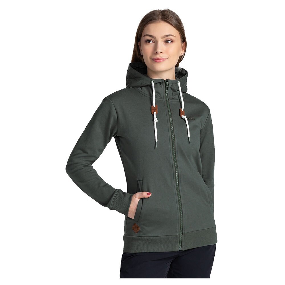 Толстовка Kilpi Bery Full Zip, зеленый
Толстовка Kilpi Bery Full Zip, зеленый