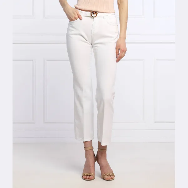 Расклешенные джинсы Brenda Pinko, белый
Расклешенные джинсы Brenda Pinko, белый