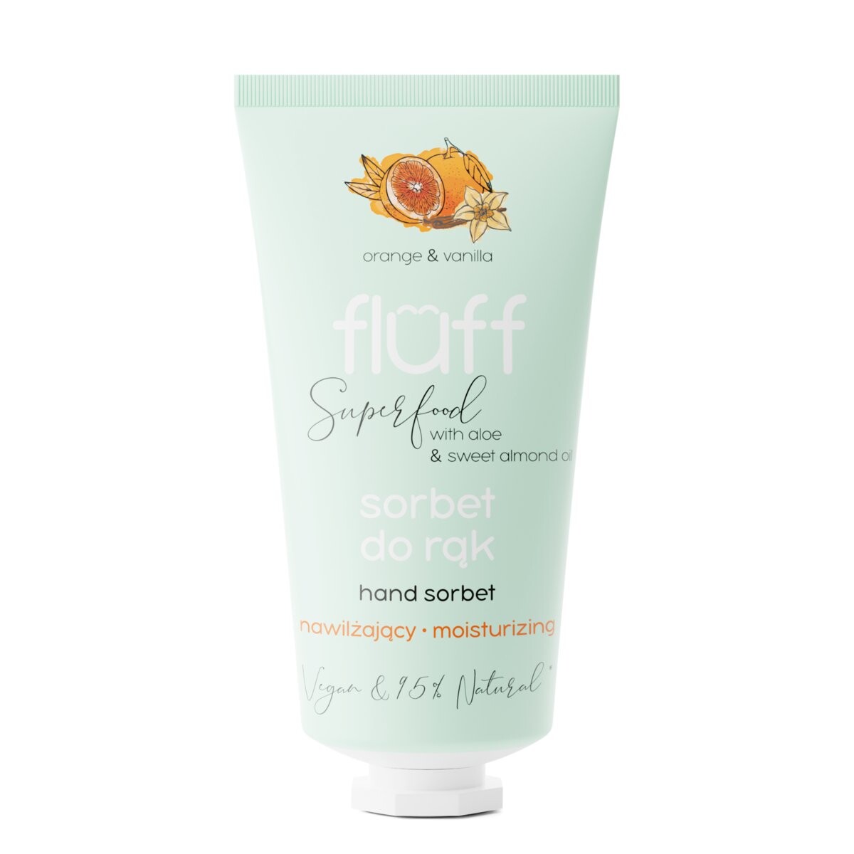 Ручной сорбет, Апельсин и ваниль, 50 мл, Пух Fluff
Ручной сорбет, Апельсин и ваниль, 50 мл, Пух Fluff