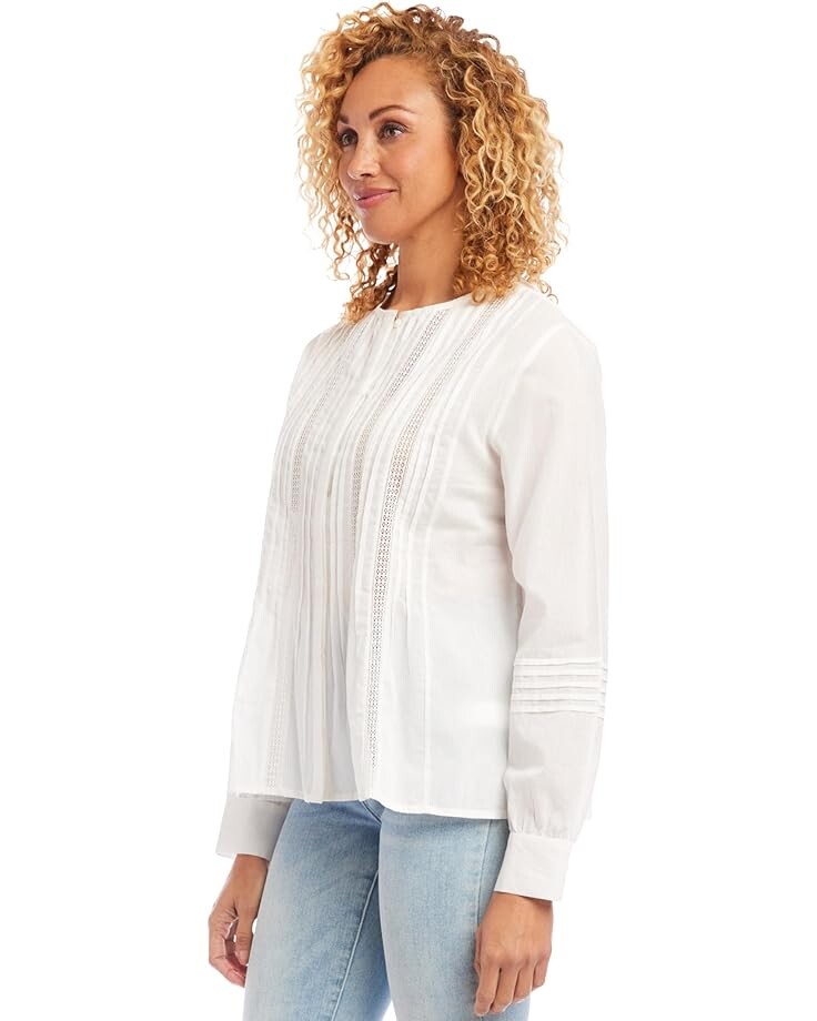 Топ Karen Kane Lace Inset Top, белый
Топ Karen Kane Lace Inset Top, белый