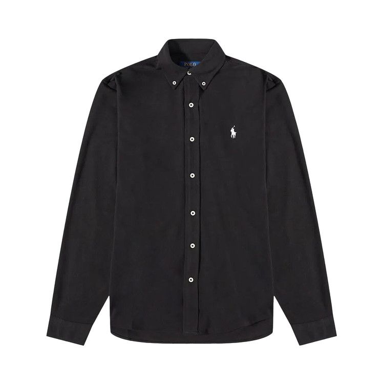 Рубашка Polo Ralph Lauren Long-Sleeve Featherweight Mesh Full Button Sport Shirt, Polo Black 
Рубашка Polo Ralph Lauren Long-Sleeve Featherweight Mesh Full Button Sport Shirt, Polo Black
