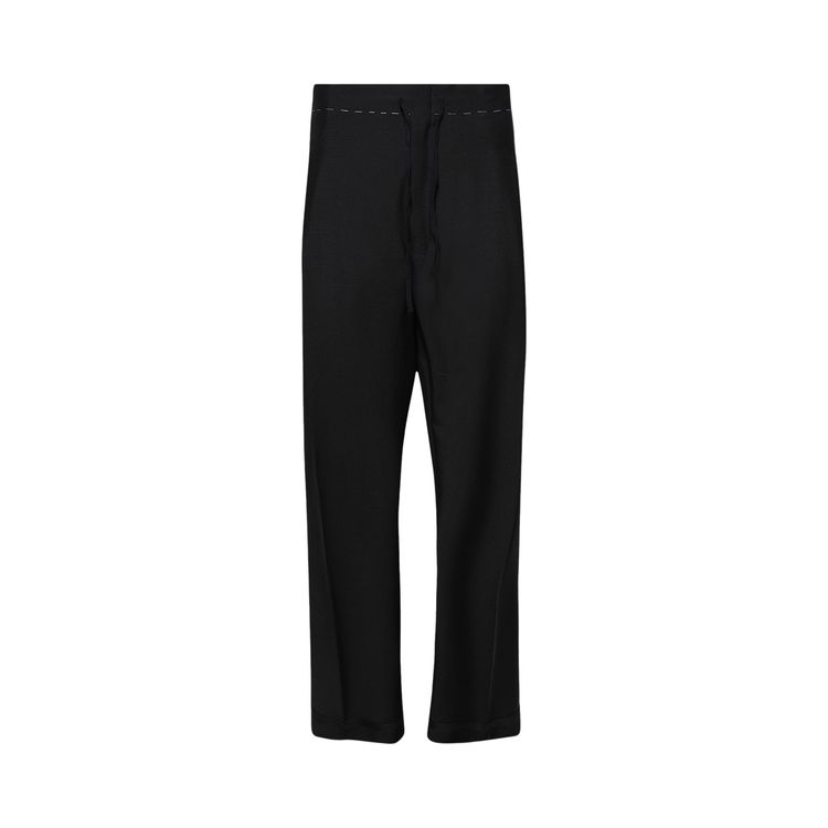 Брюки Maison Margiela Creased Stitch Detailed Trousers 'Black', черный
Брюки Maison Margiela Creased Stitch Detailed Trousers 'Black', черный