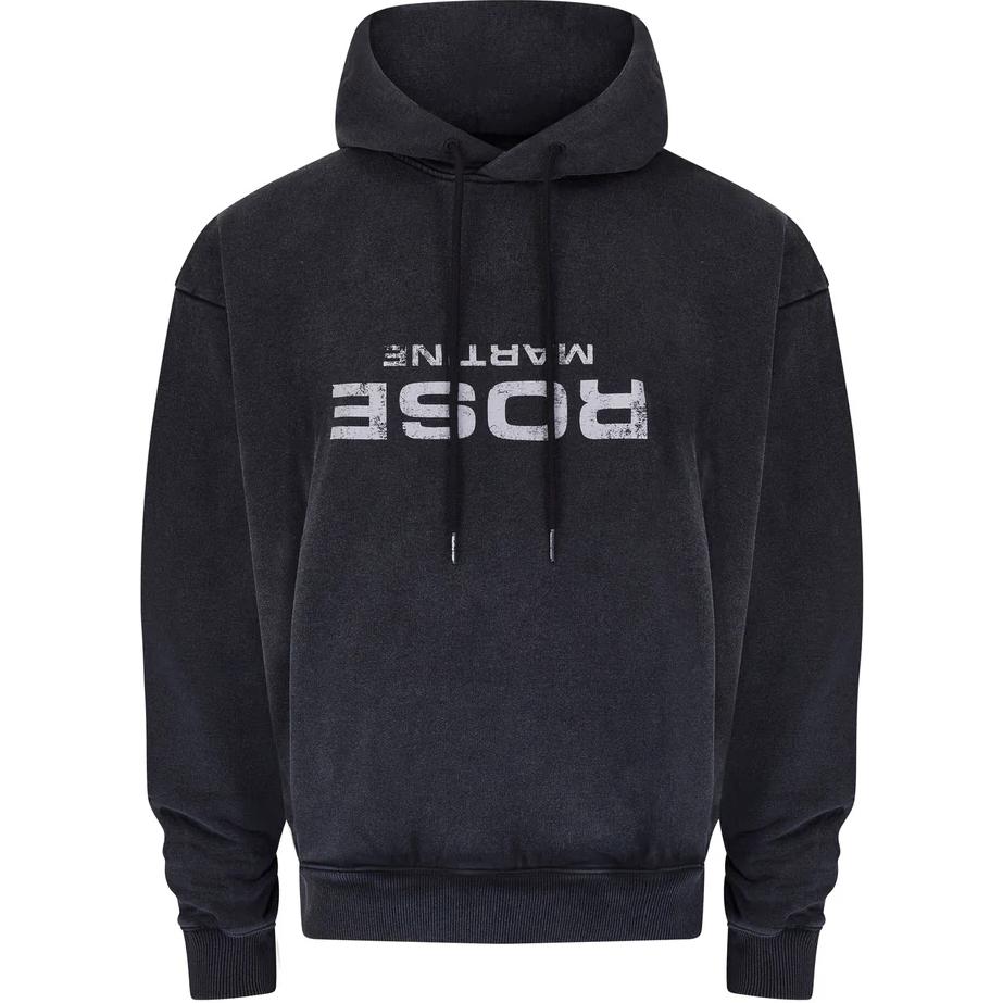 Классический худи на шнурке Martine Rose, черный
Классический худи на шнурке Martine Rose, черный