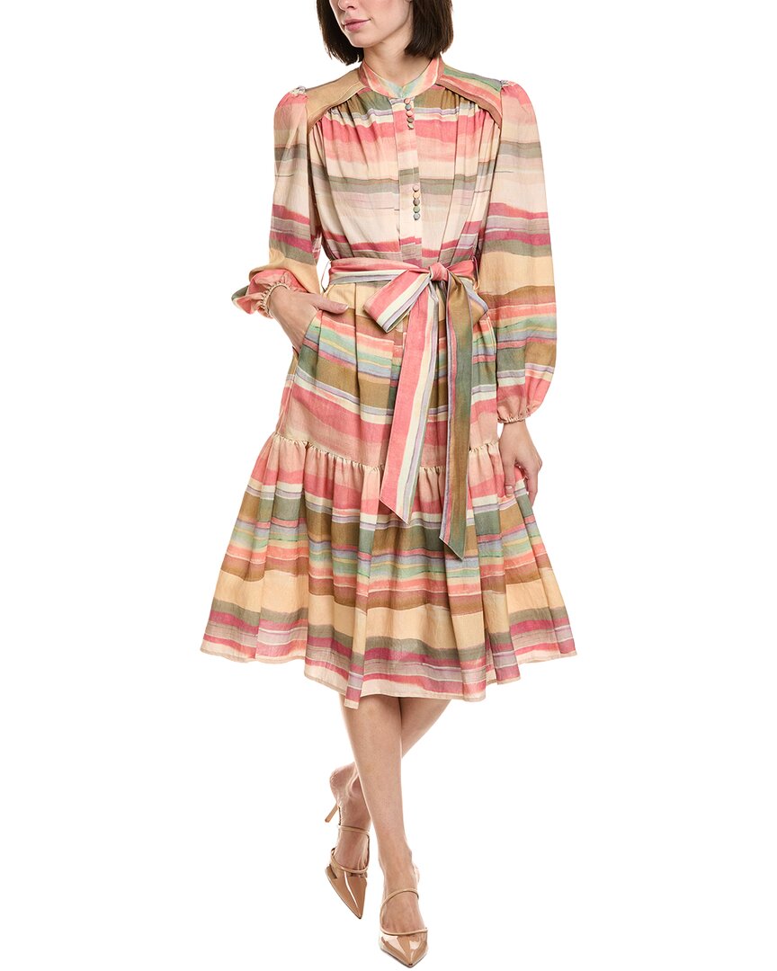 Платье миди в полоску Gracia Gracia, розовый
Платье миди в полоску Gracia Gracia, розовый