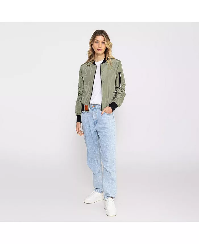 Женская куртка Ma1 - D.Red Bombers Original, зеленый
Женская куртка Ma1 - D.Red Bombers Original, зеленый