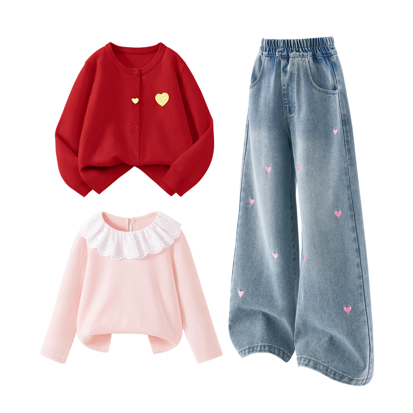 Детская повседневная спортивная одежда Disney, Solid Color Red+Solid Color Sea Salt Blue+Solid Color Baby Pink
Детская повседневная спортивная одежда Disney, Solid Color Red+Solid Color Sea Salt Blue+Solid Color Baby Pink