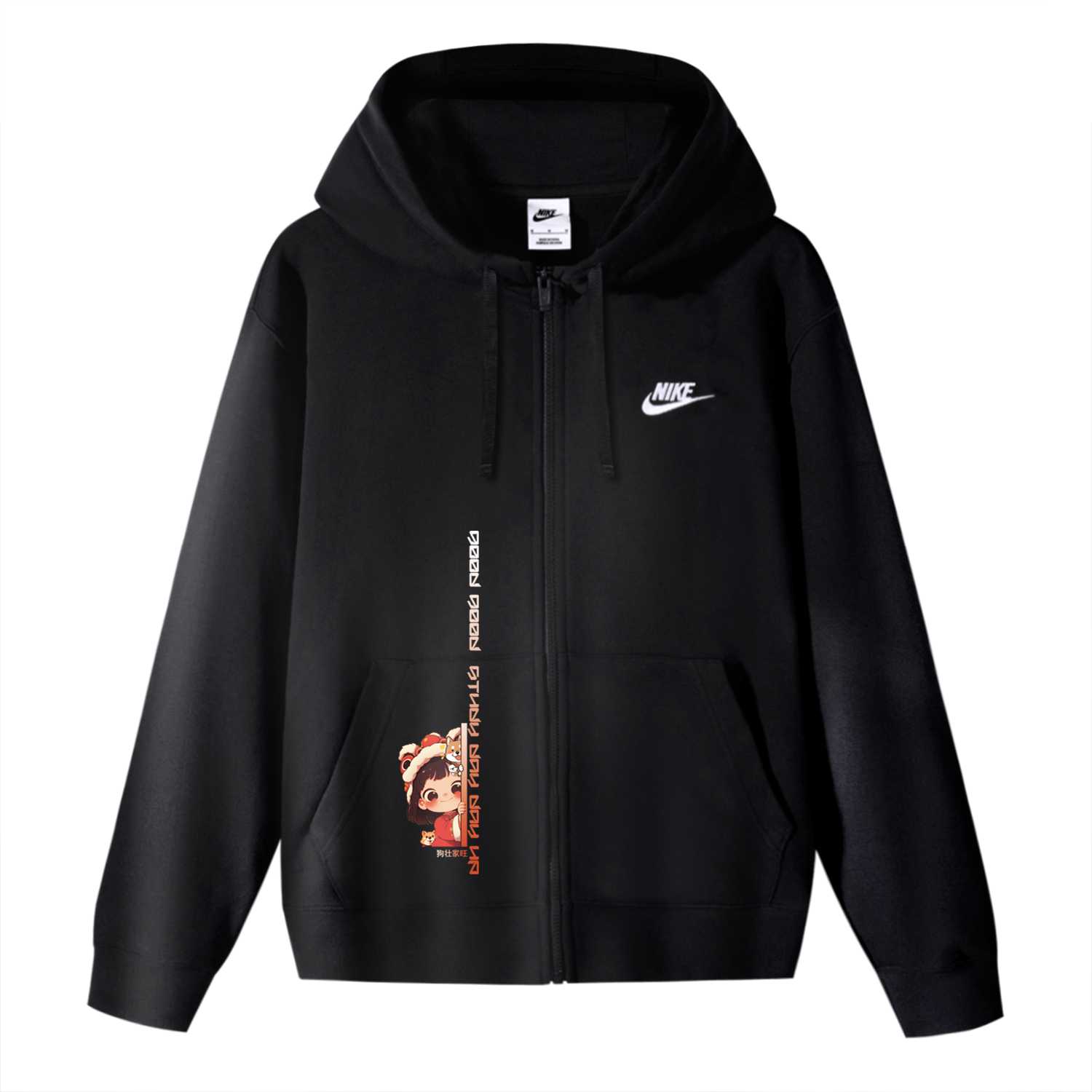 Nike Куртка унисекс черная, Black
Nike Куртка унисекс черная, Black