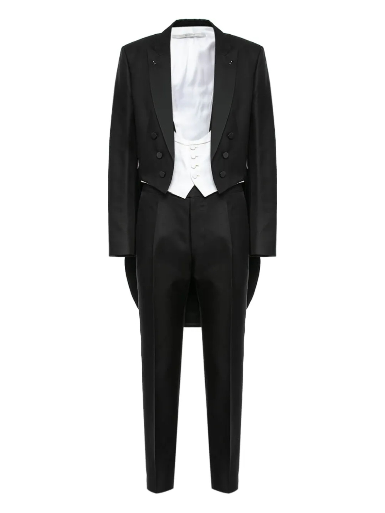 Костюм-тройка с фраком Valentino Garavani, черный
Костюм-тройка с фраком Valentino Garavani, черный