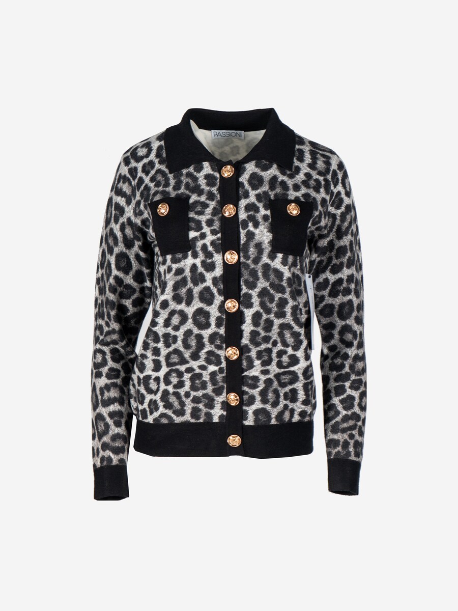 Вязаный кардиган Passioni, антрацит
Вязаный кардиган Passioni, антрацит