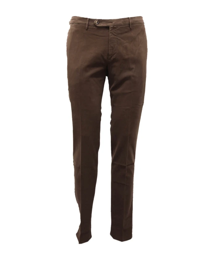 Очень узкие брюки из хлопка и модала Pt01, коричневый
Очень узкие брюки из хлопка и модала Pt01, коричневый