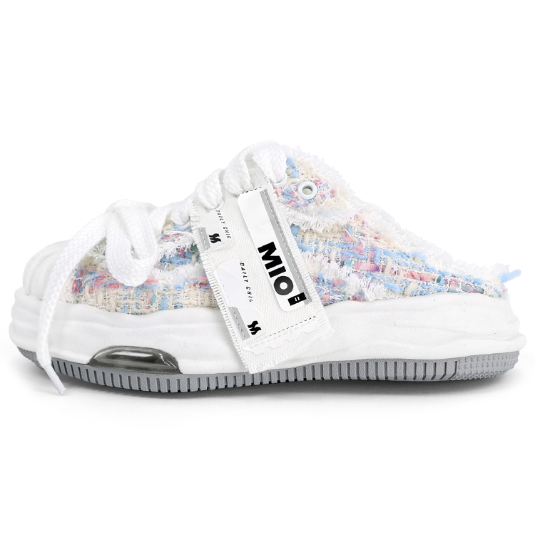 MIO Женские противоскользящие тапочки с композитной подошвой и закрытым носком розово-голубые разноцветные, цвет Blue/Multicolor
MIO Женские противоскользящие тапочки с композитной подошвой и закрытым носком розово-голубые разноцветные, цвет Blue/Multicolor