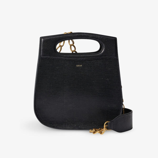 Кожаная сумка через плечо Cheri Soeur, черный 
Кожаная сумка через плечо Cheri Soeur, черный