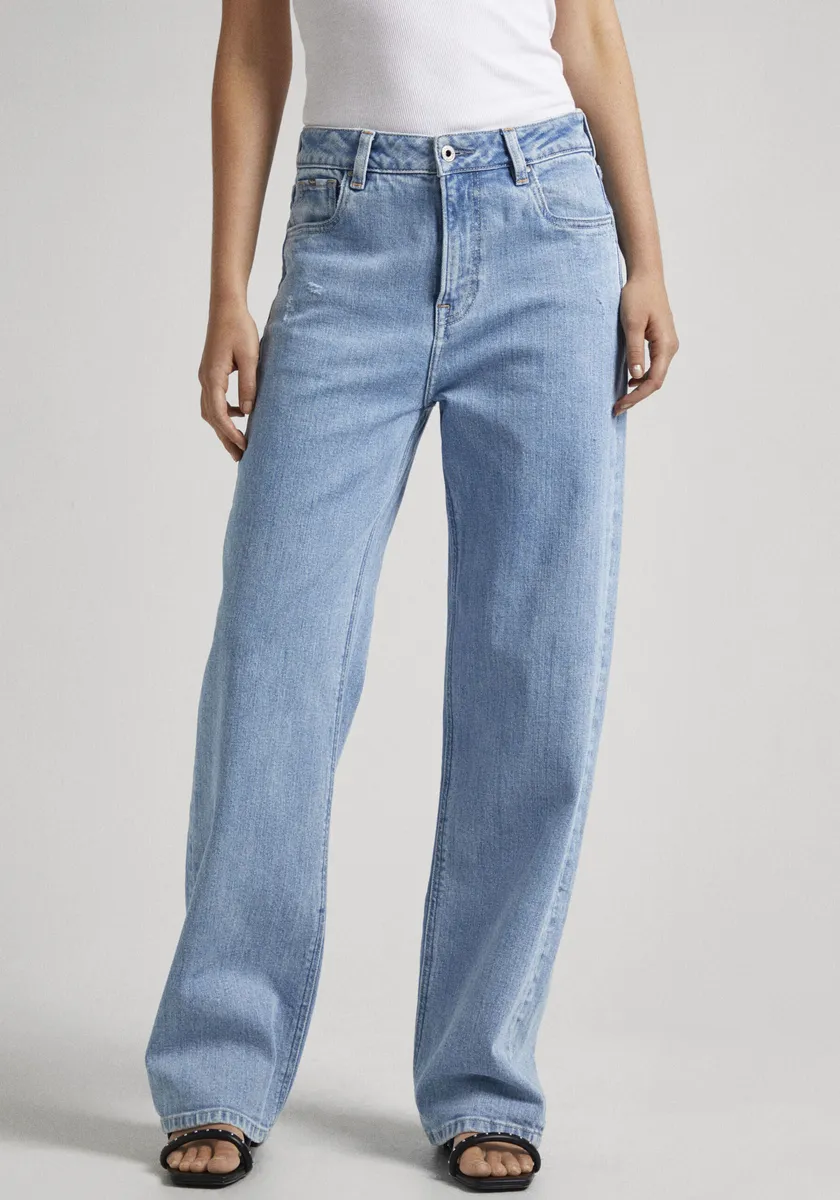 Джинсы свободного кроя Pepe Jeans "LOOSE ST JEANS HW", с прямыми широкими штанинами, цвет Light Used
Джинсы свободного кроя Pepe Jeans "LOOSE ST JEANS HW", с прямыми широкими штанинами, цвет Light Used