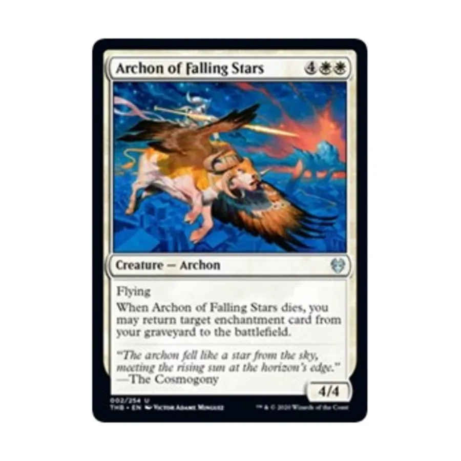 CCG Архонт падающих звезд (U), MTG - Theros Beyond Death
CCG Архонт падающих звезд (U), MTG - Theros Beyond Death