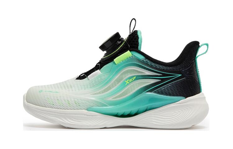 Кроссовки детские Qing Feng 5.0 PS Low-top черные/зеленые Aurora Xtep, зеленый 
Кроссовки детские Qing Feng 5.0 PS Low-top черные/зеленые Aurora Xtep, зеленый