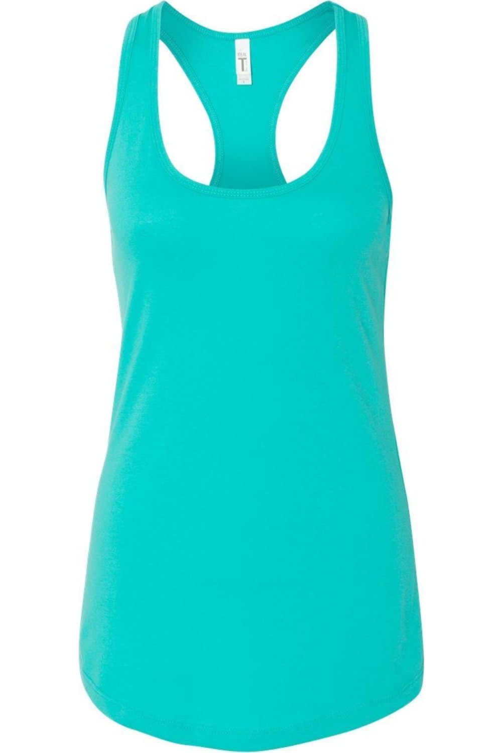 Женская майка-борцовка Next Level Ideal, цвет tahiti blue 
Женская майка-борцовка Next Level Ideal, цвет tahiti blue