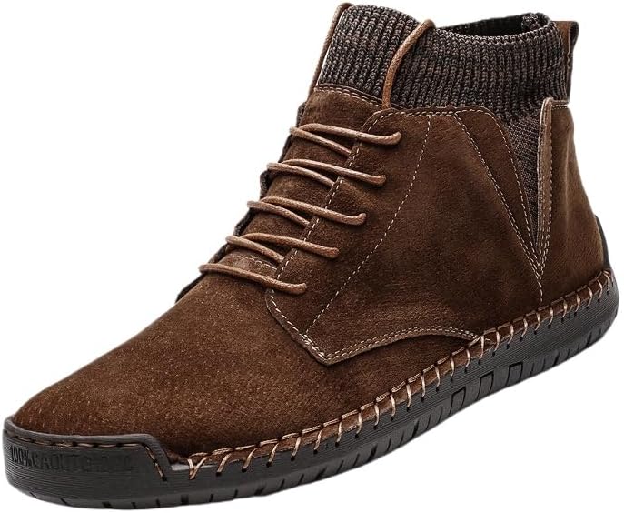 Мужские повседневные кожаные туфли, ботинки Чукка до щиколотки, слипоны, легкие лоферы, средние по высоте, для ходьбы и вождения Hhhchpm, коричневый
Мужские повседневные кожаные туфли, ботинки Чукка до щиколотки, слипоны, легкие лоферы, средние по высоте, для ходьбы и вождения Hhhchpm, коричневый