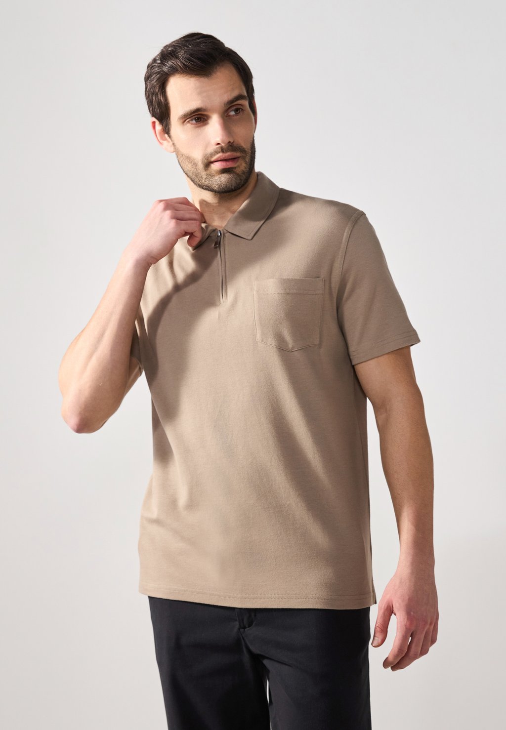Рубашка поло Pier One, коричневый
Рубашка поло Pier One, коричневый