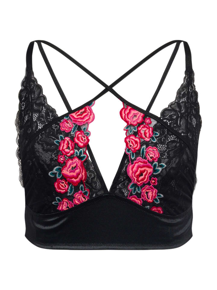 Бюстгальтер на косточках Ulla Popken, черный
Бюстгальтер на косточках Ulla Popken, черный