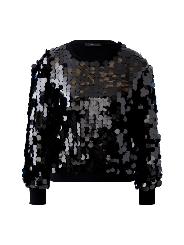 Oui Пуловер черного цвета
Oui Пуловер черного цвета