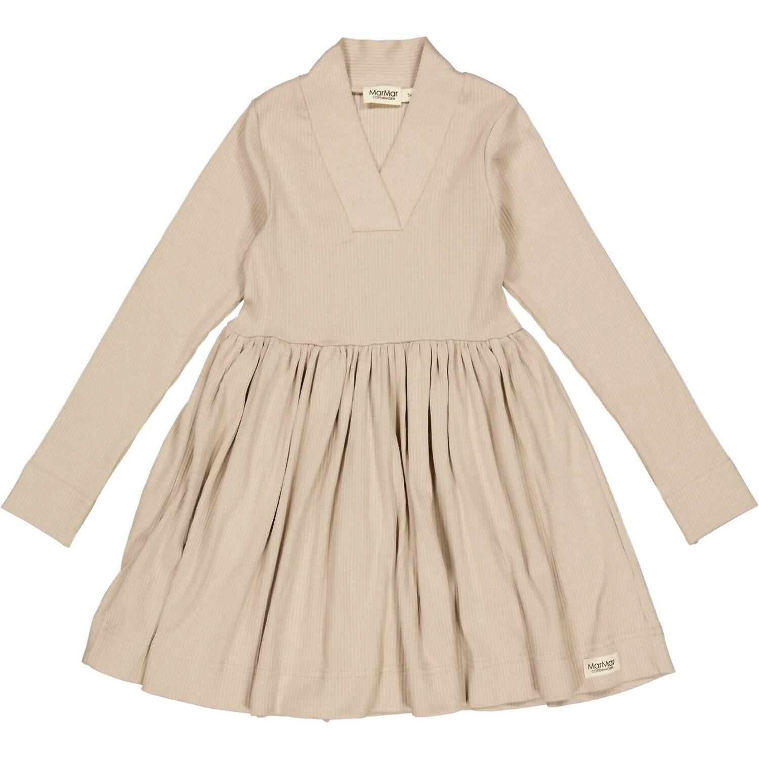 Платье из альпаки в рубчик с длинными рукавами для девочек MarMar Copenhagen
Платье из альпаки в рубчик с длинными рукавами для девочек MarMar Copenhagen