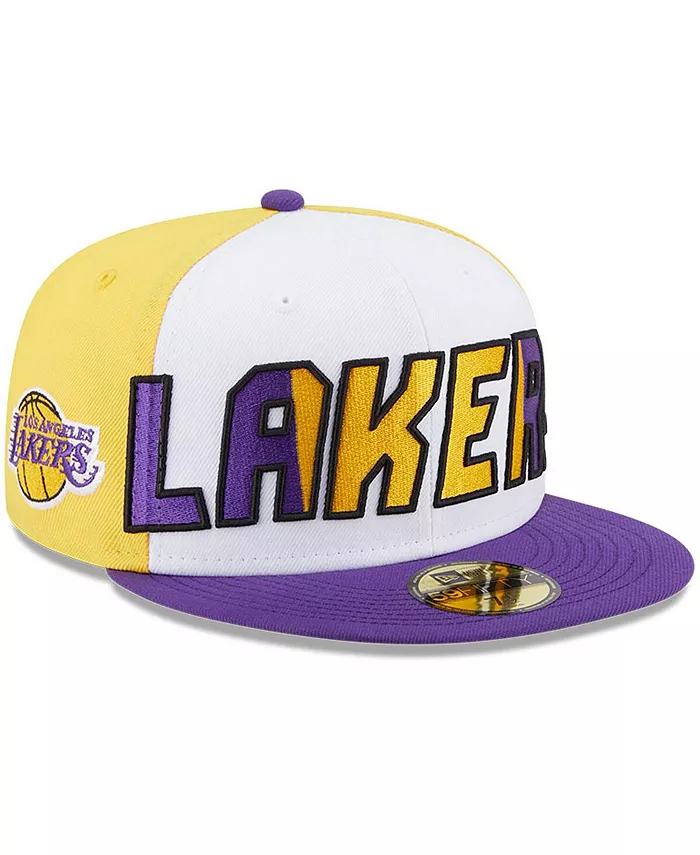 Мужская белая и фиолетовая кепка Los Angeles Lakers Back Half 9FIFTY Fitted Hat New Era
Мужская белая и фиолетовая кепка Los Angeles Lakers Back Half 9FIFTY Fitted Hat New Era