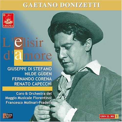 CD диск Donizetti / Guden / Di Stefano / Corena / Capecchi: L'elisir D'amore
CD диск Donizetti / Guden / Di Stefano / Corena / Capecchi: L'elisir D'amore