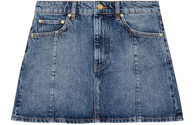 Джинсовая мини-юбка Sparkle Logo GANNI, Dyed Washed
Джинсовая мини-юбка Sparkle Logo GANNI, Dyed Washed