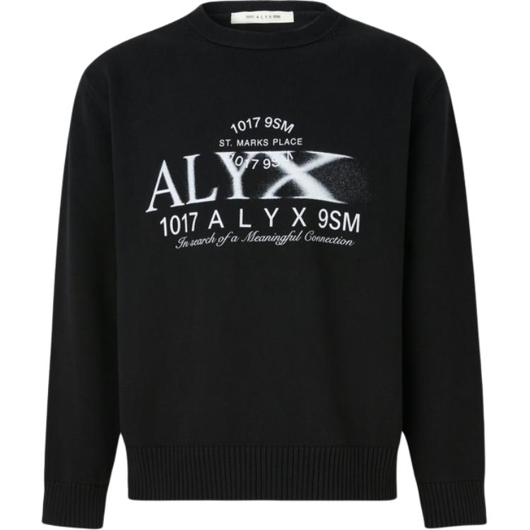 1017 ALYX 9SM Свитер мужской черный
1017 ALYX 9SM Свитер мужской черный