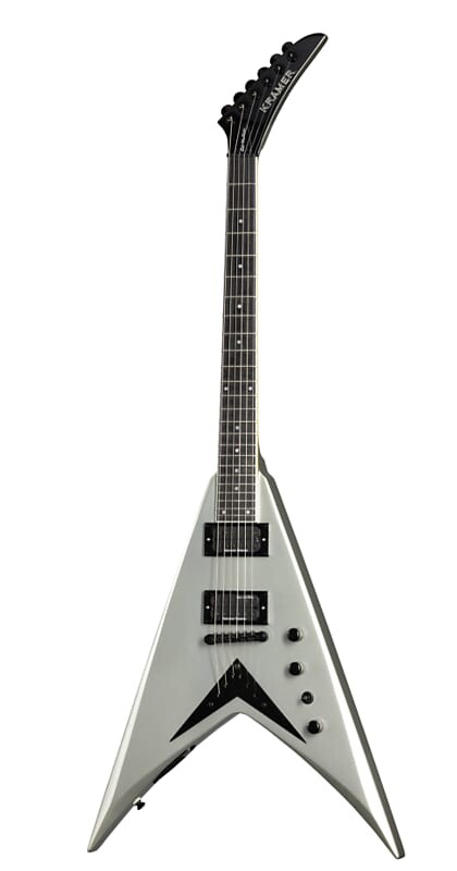Электрогитара Kramer Dave Mustaine Vanguard 2023 - Silver Metallic
Электрогитара Kramer Dave Mustaine Vanguard 2023 - Silver Metallic