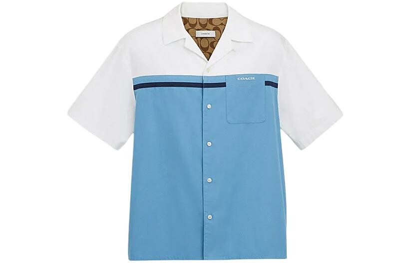Мужская рубашка COACH, цвет Blue
Мужская рубашка COACH, цвет Blue