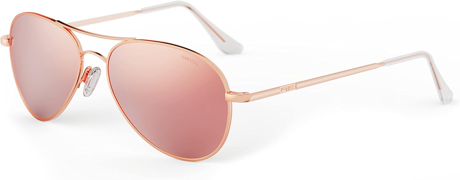 Солнцезащитные очки-авиаторы Randolph Eyewear Amelia для женщин – очки-авиаторы с неполяризованными и поляризованными линзами Randolph Engineering, 22k Rose Gold / Rose Gold
Солнцезащитные очки-авиаторы Randolph Eyewear Amelia для женщин – очки-авиаторы с неполяризованными и поляризованными линзами Randolph Engineering, 22k Rose Gold / Rose Gold