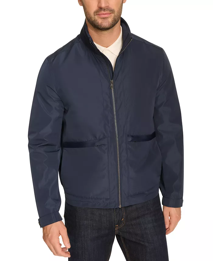 Мужская техническая дождевик-ветровка Packable Cole Haan, синий
Мужская техническая дождевик-ветровка Packable Cole Haan, синий