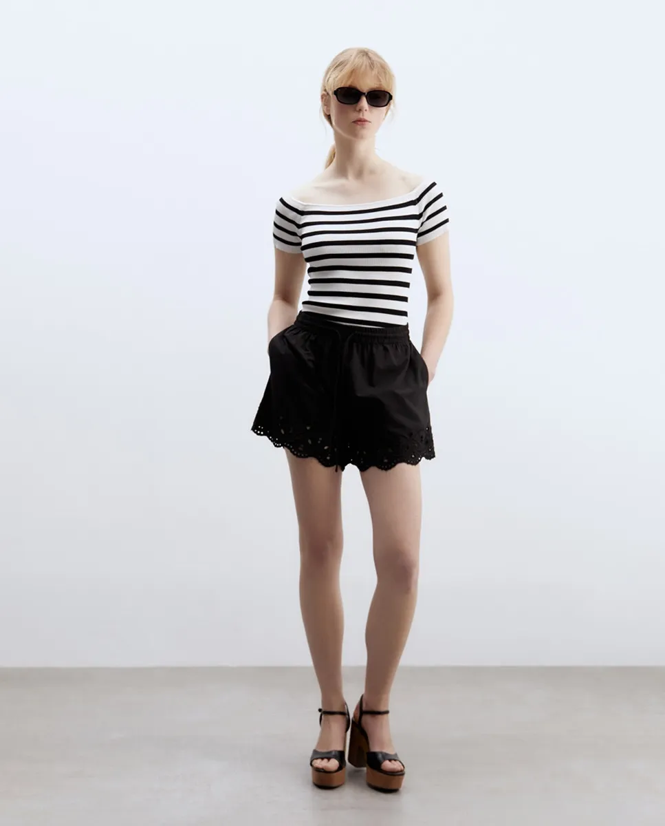 Джерси с открытыми плечами Sfera, белый
Джерси с открытыми плечами Sfera, белый