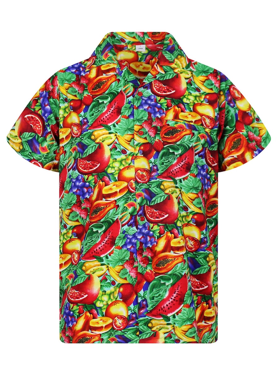 Рубашка King Kameha Tutti Frutti, Mixed Colors
Рубашка King Kameha Tutti Frutti, Mixed Colors