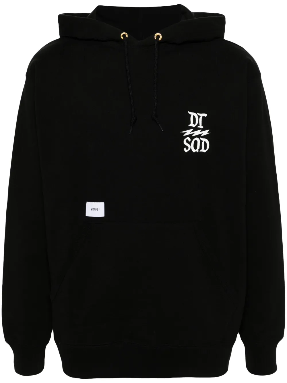 Худи с логотипом WTAPS, черный
Худи с логотипом WTAPS, черный