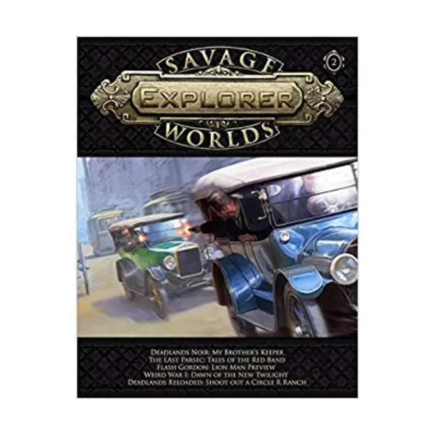 Savage Worlds Explorer #02, Savage Worlds (Pinnacle/Great White Games), мягкая обложка
Savage Worlds Explorer #02, Savage Worlds (Pinnacle/Great White Games), мягкая обложка