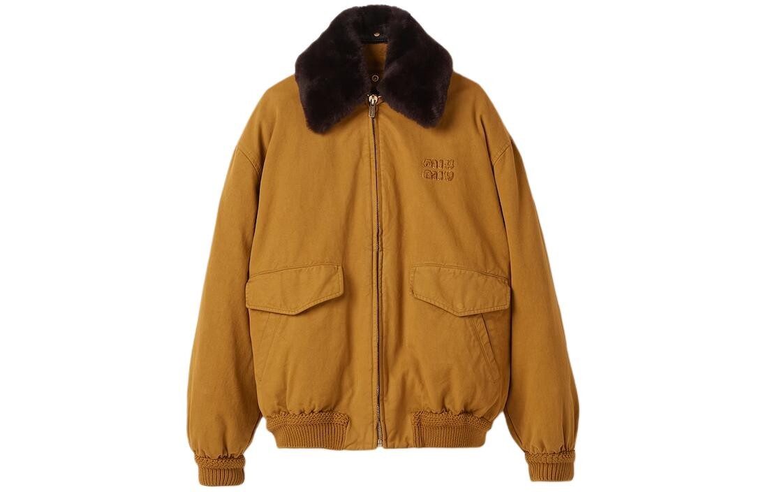 Пуховик женский охра Miu Miu
Пуховик женский охра Miu Miu