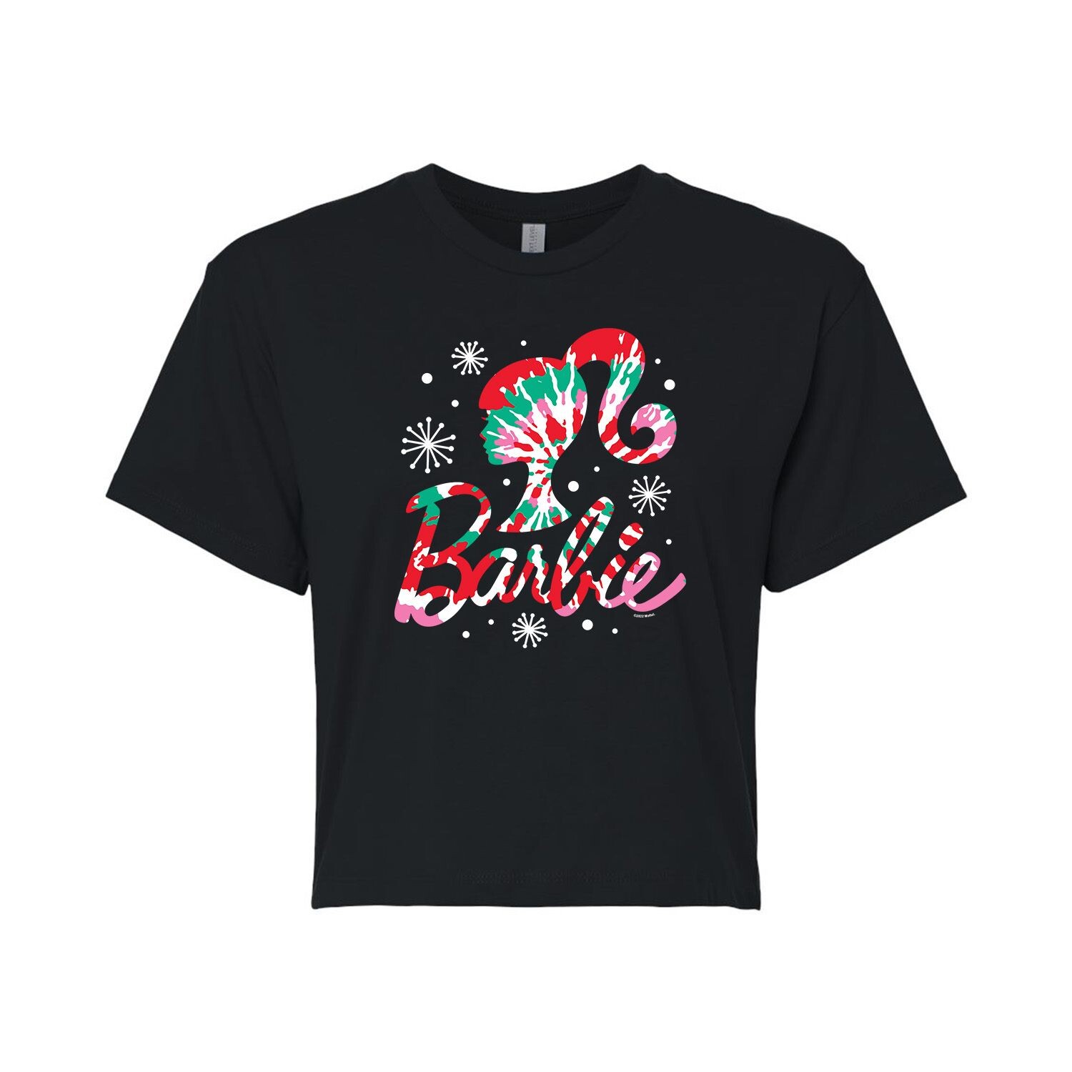 Укороченная футболка с логотипом Barbie Holiday & Snowflakes для юниоров Licensed Character
Укороченная футболка с логотипом Barbie Holiday & Snowflakes для юниоров Licensed Character