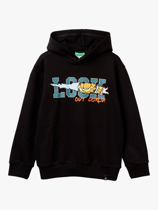 Детская толстовка с принтом Гарфилд из хлопковой смеси Benetton, Black
Детская толстовка с принтом Гарфилд из хлопковой смеси Benetton, Black