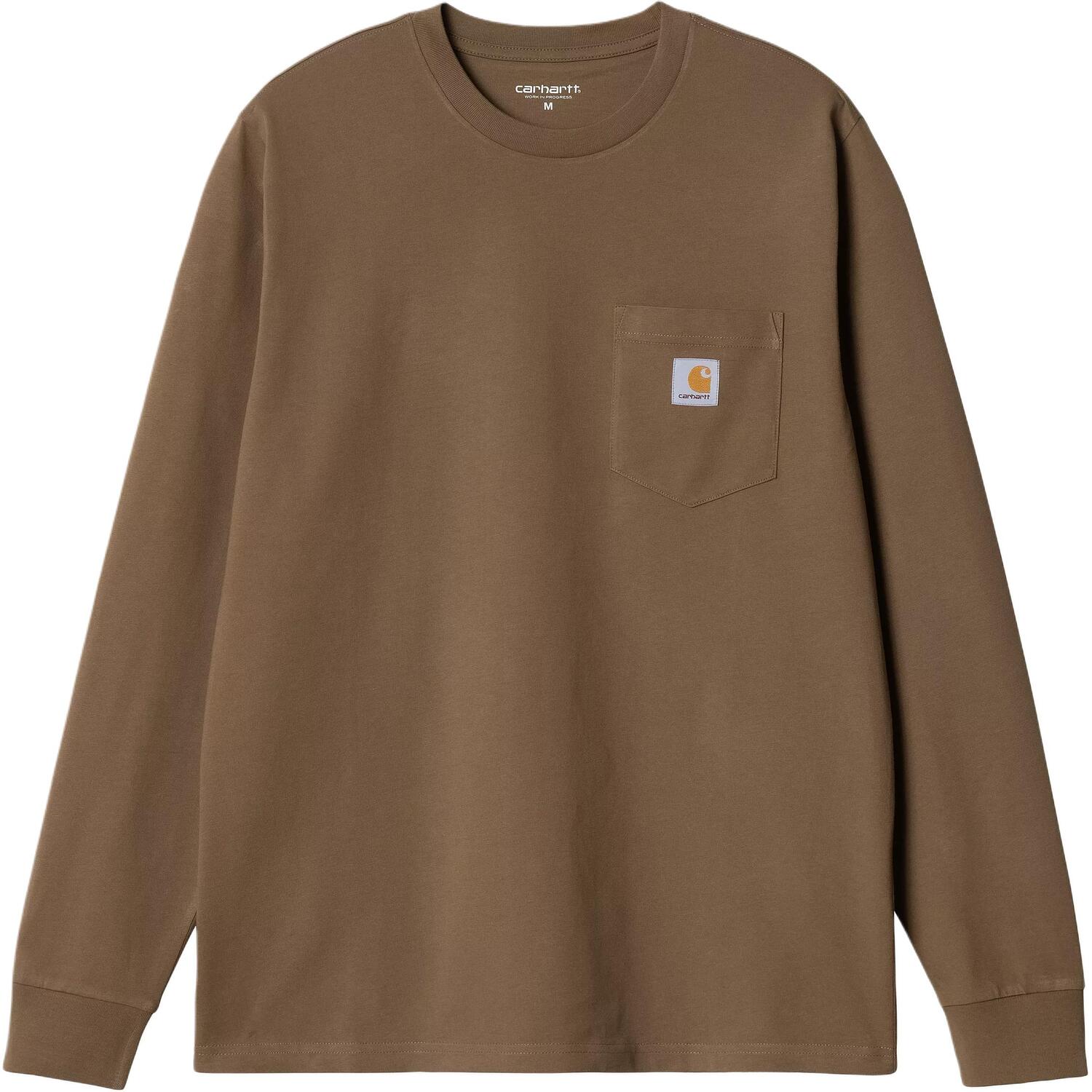 Футболка с длинным рукавом и нашивкой с логотипом Carhartt WIP, коричневый
Футболка с длинным рукавом и нашивкой с логотипом Carhartt WIP, коричневый