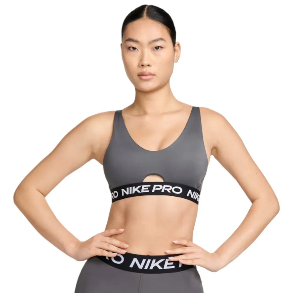 Спортивный бюстгальтер Nike Pro Indy Plunge, серый
Спортивный бюстгальтер Nike Pro Indy Plunge, серый