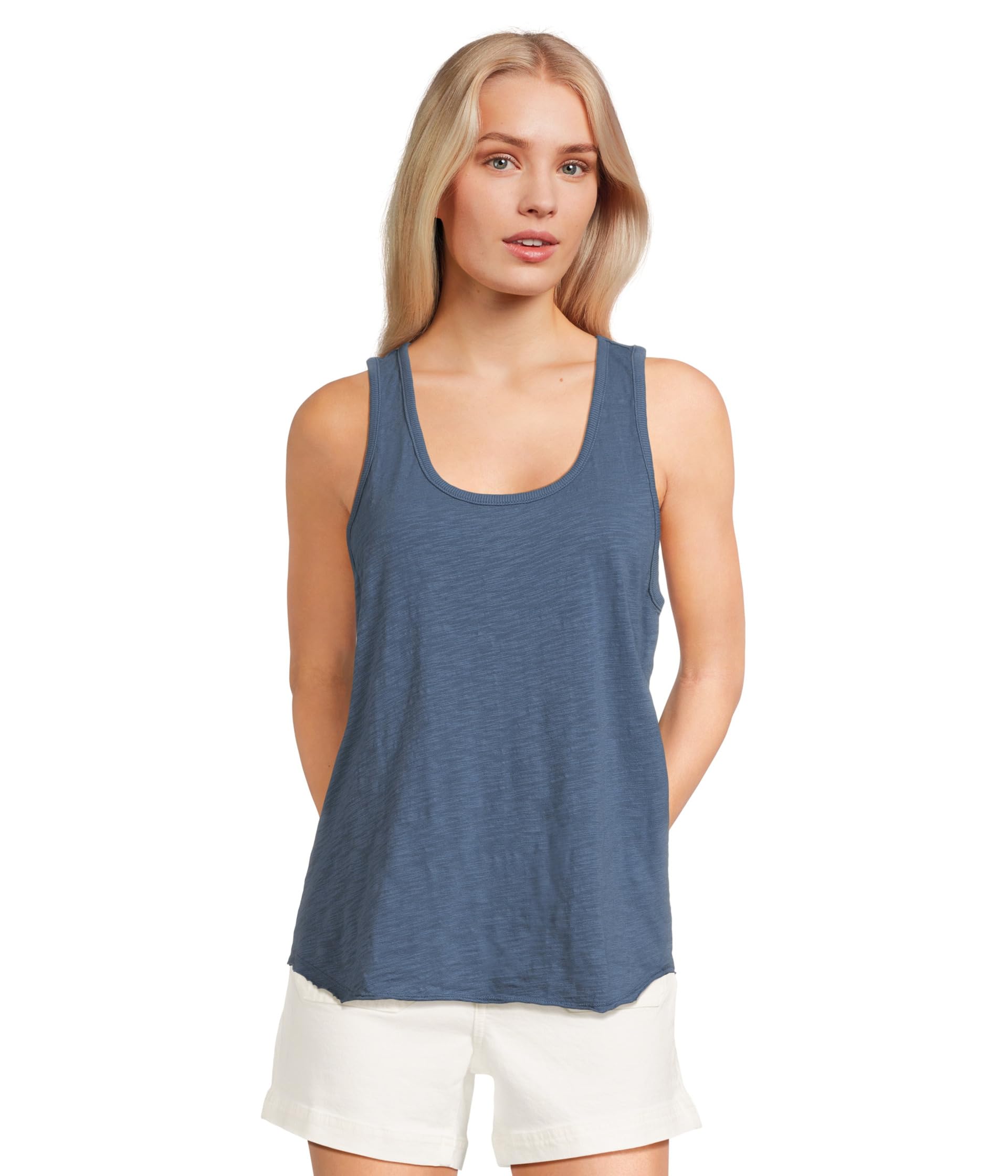 Топ Mod-o-doc Curve Hem Scoop Neck Tank, Pacific Blue
Топ Mod-o-doc Curve Hem Scoop Neck Tank, Pacific Blue